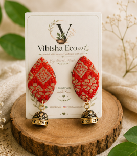 Rajwadi Noor Jhumka Earrings