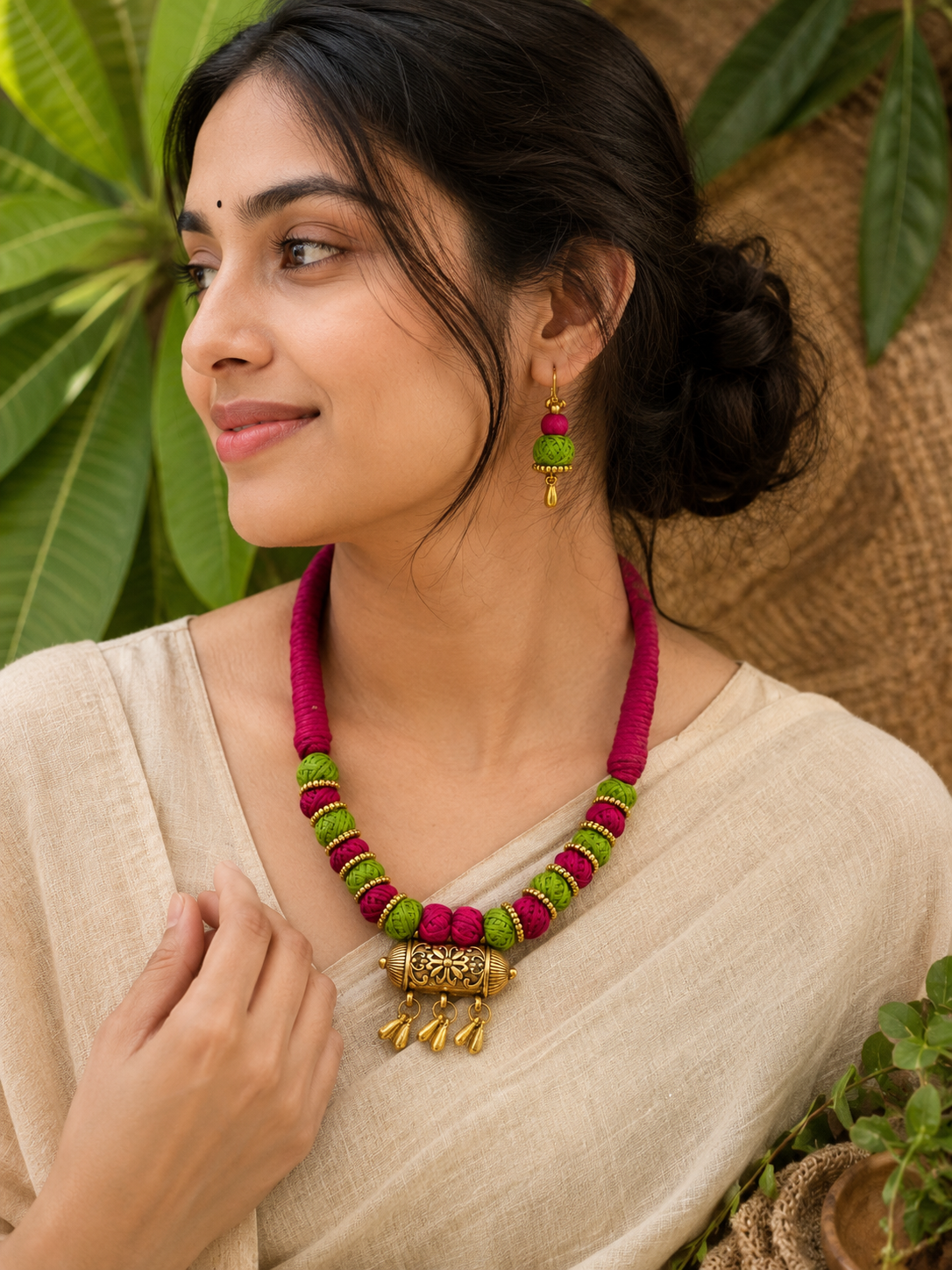 Vrinda necklace set
